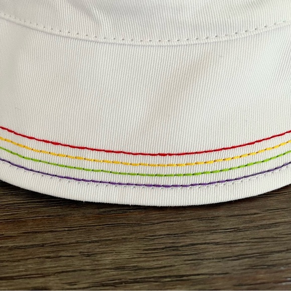 Pride Teletubbies Reversible Cow Print Bucket Hat Rainbow - Picture 3 of 6